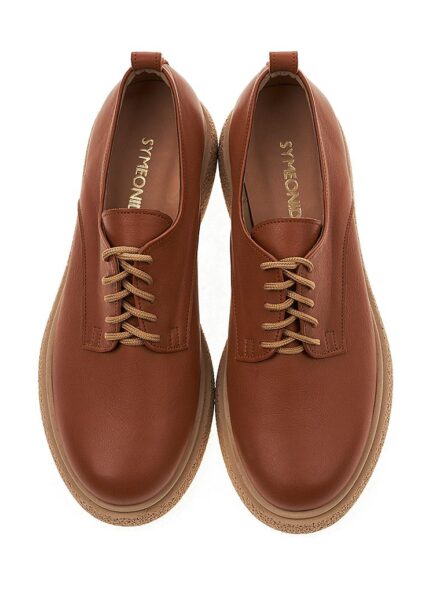 Ταμπά γυναικείο δερμάτινο oxford